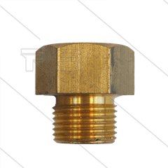 Thermostaat adapter - messing - 3/8&quot; bi x 3/8&quot; bu - Koch - EGO thermostaten