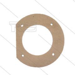 Isolatieplaat BR600 - 750 - 900 - 1000 - Ø180mm -  binnenbuis - Adichtplaat bovenin de brander
