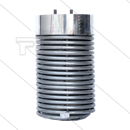 Spiraal - TEHA - staal -  BR1000(G) - 500 Bar - 3/8&quot; bu - Diesel- en Gasgestookt - H: 685mm - Ø282mm