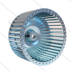 Waaier brandermotor - Ø146mm - H=72,5mm - as Ø1/2" (12,7mm) - rechtsom - t.b.v. Tecno.mec