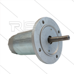 Brennermotor - Tecno.mec - 24V-DC - 180W - mit Flansch 