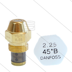 Verstuiver Danfoss 2,25 - 45° B - halfvolle kegel