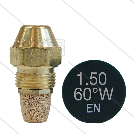 Verstuiver Delavan 1,50 - 60° W - halfvolle kegel