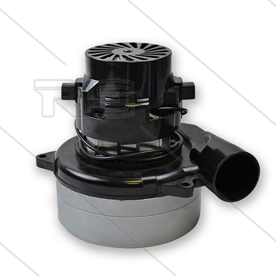 Stofzuigermotor - 450 W - 24V - bouwwijze bypass - met uitblaasmond - TH=169mm - TBH=73mm