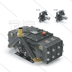 Udor Gamma 202 TS 1C HD-pomp - 208 l/min - 60 Bar - 600 tpm - 23,9 kW - As R - serie GAMMA - 2 koppen