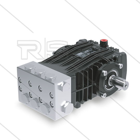 Udor BSC 15/20 S HD-pomp - RVS 316 - 15 l/min - 200 Bar - 1450 tpm - 5,7 kW - max 65°C - As Rechts - serie BS