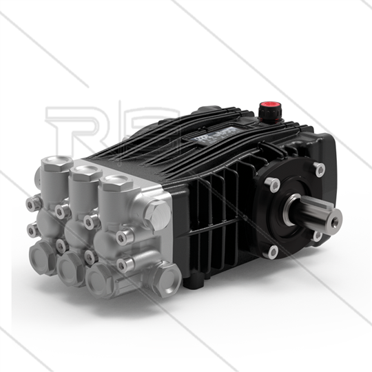 Udor BC 15/20 S (Nikkel) HD-pomp - 15 l/min - 200 Bar - 1450 tpm - 5,7 kW - serie B 