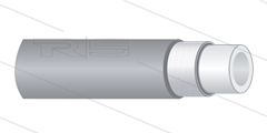 Titan-Slide - grijs - 1/4&quot; - DN06 - 300 Bar - Ø11,9mm - max 60°C