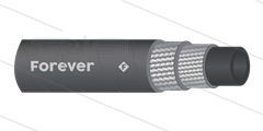 HD-slang - 2SCX-12 (1/2&quot;) - Forever - zwart - 400 Bar - Ø20,4mm - 150°C