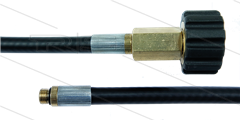 NW6 rioolslang - 15m - 300 Bar - zonder nozzle - M22x1,5 W x 1/8&quot;bu met O-ring - max 100°C