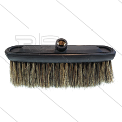 Waschbürste - Naturhaare - mit Kunststoff Bürstenträger - Haarlänge: 65mm - 1/4" IG