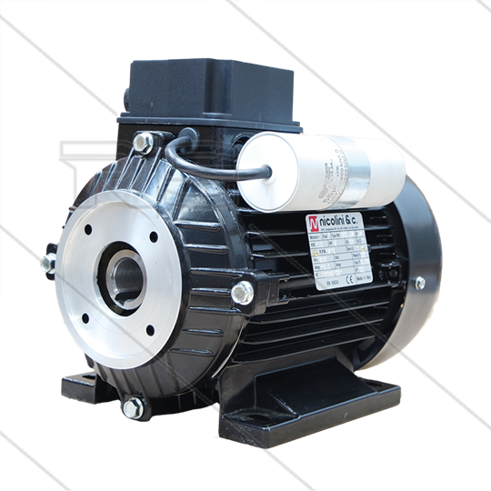E-motor 0.75 kW - 230V - Ø24mm inwendige as - IEC 80 - Serie E