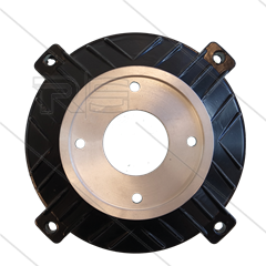Flens voor 3,0 kW 220V motor - met pasrand inw. Ø90mm - IEC 100 - pomp W99