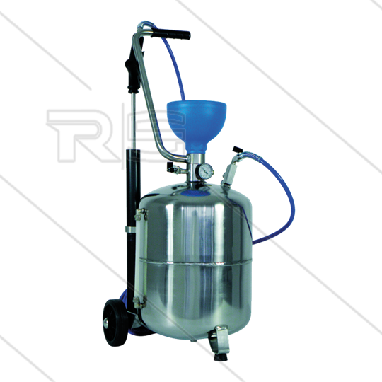 Schuimtank - RVS - 24 ltr - werkdruk 6 Bar