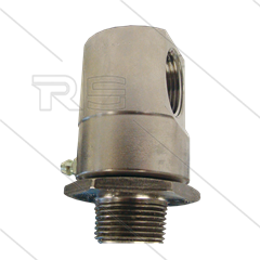 Swivel - haaks - Reelcraft - staal vernikkeld - 200 Bar - 3/4&quot; NPTF bi x 3/4&quot; NPTF bu