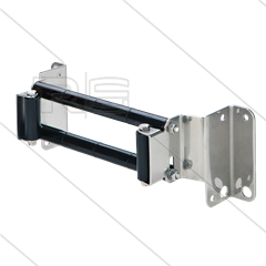 Slanggeleider EFW2 - RVS 304 - voor wanddoorvoer - LxBxH: 288x82x85mm