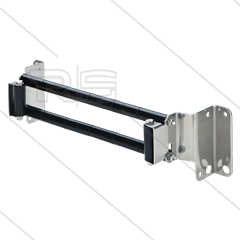 Slanggeleider EFW3 - RVS 304 - voor wanddoorvoer - LxBxH: 388x82x85mm