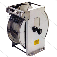 ST40/19/1e - Haspelautomaat - RVS - max 200 Bar - Slang: 20m 3/4&quot; - aansluiting: 2 x 3/4&quot; bi