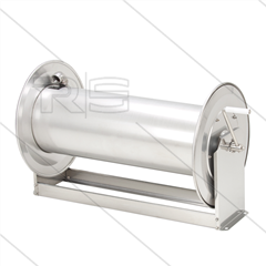 STKi2-70/12 - Haspel - RVS - 500 Bar - (1/2" 115m) - 1/2" bi x 1/4" bi - inclusief swivel