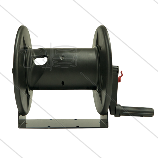 T26 - Haspel - kunststof - 20m - 250 Bar - slang: 3/8&quot; - 3/8&quot; bu - messing swivel