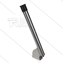 Spuitlanshouder - RVS - vloerbevestiging - L=700mm