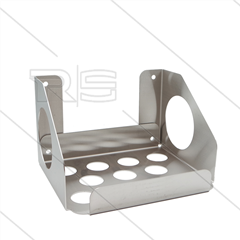 Wandhouder klein - RVS - voor jerrycan: 5, 10 of 12 liter - 160x250x210mm