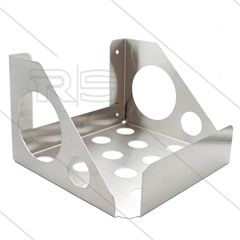 Wandhouder - groot - RVS - voor jerrycan: 20 of 25 liter - 200x285x310mm