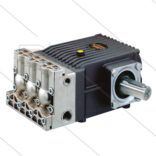 T55 A plunjerpomp - 1 x cil. as rechts - 50 l/min - 50 Bar - 650 tpm - 4,77 kW - As R - serie T