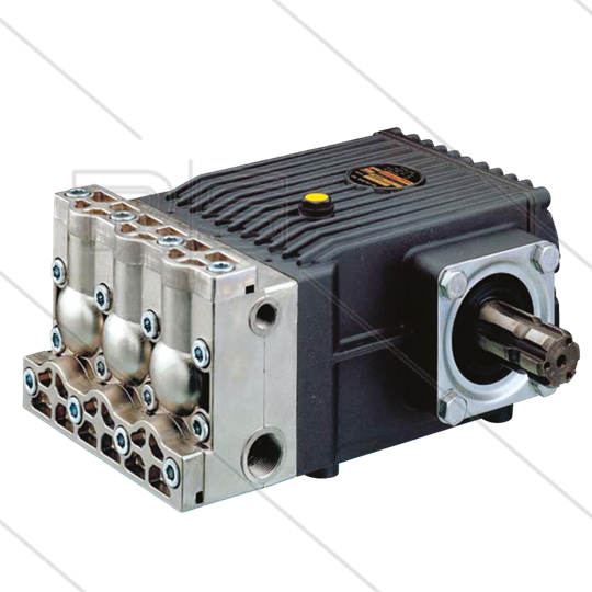 T55 A plunjerpomp - 1 x PTO as rechts - 50 l/min - 50 Bar - 650 tpm - 4,77 kW - As R - serie T