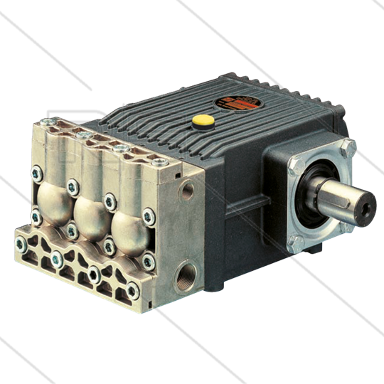 W4 A plunjerpomp - 42 l/min - 50 Bar - 600 tpm - 4,04 kW - As R - serie 69 - Aluminium kop