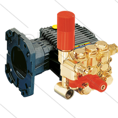 WW960CSV plunjerpomp - 13,2 l/min - 172 Bar - 3400 tpm - 4,04 kW - As L - serie 44 - 1" as