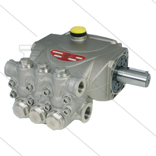 SS1B1509 plunjerpomp - RVS - 9 l/min - 150 Bar - 1450 tpm - 2,58 kW - max 85°C - As R - serie 53 SS1