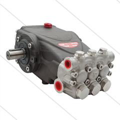 SS3B2015L plunjerpomp - RVS - 15 l/min - 200 Bar - 1450 tpm - 5,73 kW - max 85°C - As L - serie 59 SS3