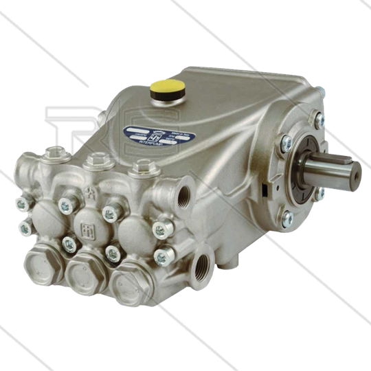 SS3C2015 plunjerpomp - RVS - 15 l/min - 200 Bar - 1750 tpm - 5,73 kW - max 85°C - As R - serie 59 SS