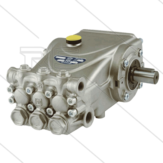 SS3C2021 plunjerpomp - RVS - 21 l/min - 200 Bar - 1750 tpm - 8,02 kW - max 85°C - As R - serie 59