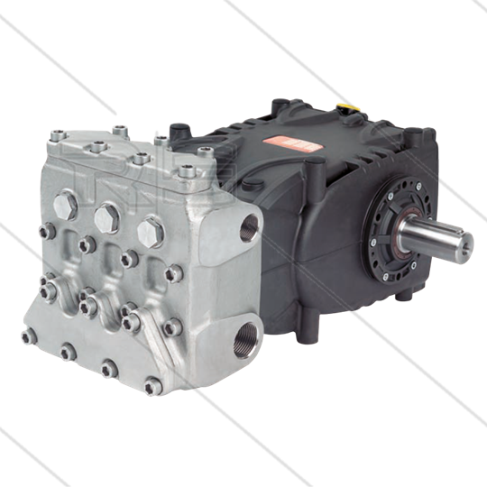 SS7070H plunjerpomp - RVS - 70 l/min - 130 Bar - 1450 tpm - 18,4 kW - max 85°C - As R - serie 70 SS
