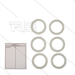 Kit 11 - Set topringen Ø22mm (6x) - Serie 47 + 48