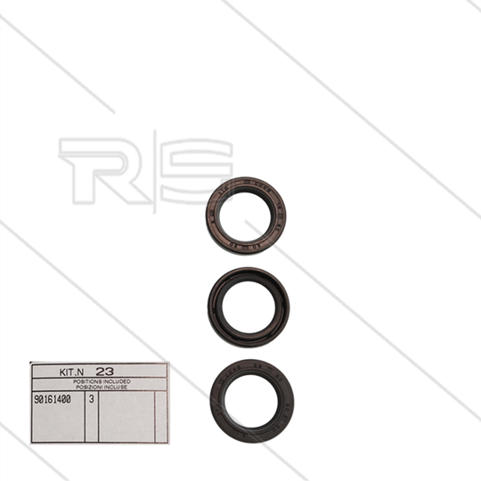 Kit 23 - Set oliekeerringen Ø20mm (3x) - serie 44 + 50