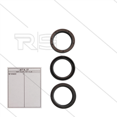Kit 37 - Set oliekeerringen Ø32mm (3x) - Serie 69 + 69 HT + 75