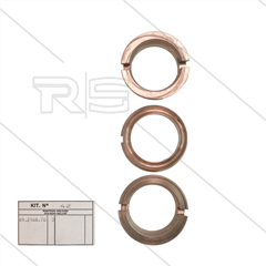 Kit 42 - Set messing tussenringen Ø36mm (3x) - Serie 69 + 75