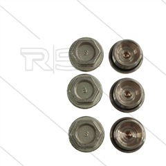 Kit 106 - Set Kleppluggen (HD) + O-ring (6x) - Serie 47 - W928