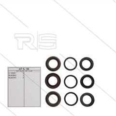 Kit 196 - Manchetset Ø15mm voor 3 plunjers - Serie 60