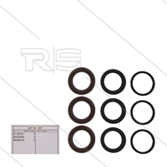 Kit 197 - Manchetset Ø18mm voor 3 plunjers - Serie 60