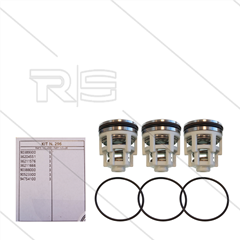 Kit 296 - Set zuigkleppen (3x) - serie AB