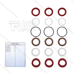 Kit 344 - Manchetset Ø20mm voor 3 plunjers  - Serie C3W