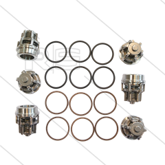 Kit 2040 - kleppenset (6x) - Serie 70SS