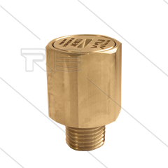 LPX-PC oscillerende nozzle 0.100 - messing - 1/4&quot; bu - 2 tot 16 Bar - spuithoek 15°