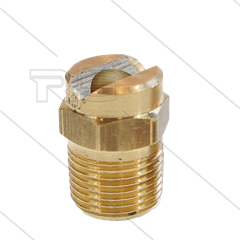 Chemicaliën nozzle - 3/8&quot; bu - 50.120 - messing