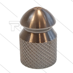 Rioolnozzle - 0.040 - 3 x 0.70 - 1/4&quot; bi - RVS