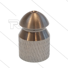 Rioolnozzle met voorboring - 0.090 - 3 x 0.90 + 1 x 0.90 - 1/4" bi